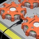 Комплект фонарей профессиональных Mactronic X-Flare (30 Lm) Red/Blue/Amber Recharg 12/220V (PSD0112) - изображение 4