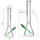 Бонг Стеклянный Высокий 45см Phoenix High Clear Beaker - изображение 2