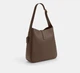 Женская сумка на плечо COACH Hadley Large Shoulder Bag Gold/Dark Stone CCD65 (131224) - изображение 3