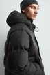 Куртка пуховик Zara водовідштовхувальний чорний 6318/399/800 S - изображение 5