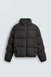 Куртка Zara дута коричневий 3286/540/700 S - изображение 6