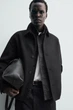 Куртка сорочка з вовною Zara чорний 0155/845/800 L - зображення 7