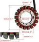Генератор Cтатор магнето BMW F650GS F700GS F800GS 800GT F800R F800ST 20052006 2007 2008 2009 2010-2018 - изображение 2