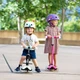 Захисний шолом Micro - Фіолетовий з квітами (52-56 cm, M) Micro (248944) - изображение 9