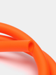 Кальянный шланг Soft Touch Orange Софт Тач 150 см универсальный силиконовый матовый ярко оранжевого цвета - изображение 2