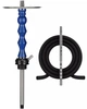 Шахта кальянна Aroma Hookah Golf Wood Blue Арома Хука Гольф 55 см дерево нержавіюча ⌀ 16 мм на синій ущільнювачі - зображення 1