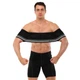Слінгшот для жиму лежачи 300 г Поліестер Latex SLING SHOT BENCH PRESS BAND 2.0 EZOUS чорний J-02-59 - зображення 5