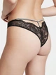 Комплект Victoria's Secret Very Sexy Unlined Lace Shine Strap (Бюстгальтер+трусики)Чорний 34C-M - зображення 5