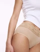 Набір мереживних трусиків Marks&Spencer міді High rise shorts 14(42) 5 шт rose quartz lace 0218 - зображення 2