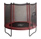 Батут FitToSky 152 см Black-Red с сеткой (без лестницы) красный - изображение 4
