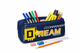 Пенал-косметичка 2 змейки "Dream" 20*9*6 (5559) Т.СИНИЙ -- pk614-3 - изображение 2