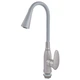 Змішувач для кухні PLAMIX CEZAR-011-B SET GRAPHITE REFL.GRAY з силіконовим виливом, з підведенням (PM0720) - изображение 3