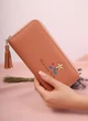 Кошелек No brand 462 женский персиковый - изображение 1