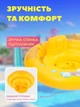 Дитячий надувний круг для плавання Intex з трусиками та спинкою, 67 см, від 1 року - изображение 3