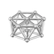Магнітний конструктор Buckyballs та Buckybars 64 деталі для створення багатогранних фігур та зняття стресу - зображення 2