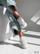 Женские кроссовки в сеточку Swin Shoes 36р(23см) белые эко-кожа сеточка (9388-36) - изображение 5