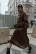 Комбинированное атласное платье миди Zara 3897/190 S - изображение 1