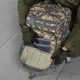 Рюкзак ZE002 тактический военный 50л пиксель - изображение 9