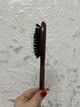 Расческа для волос деревянная мягкая с комбинированной щетиной Salon Professional 7696 CLG - изображение 2