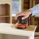 Шліфмашина ексцентрикова BLACK+DECKER, 18 В Li-Ion, 12000 об/хв, 125 мм, амплітуда 1.3 мм, вага 0.9 кг, без аккумулятора та - зображення 4
