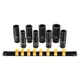 Набір ударних голівок DeWALT, 1/2", 8 предметів. (DWMT86090-0) - зображення 2