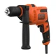 Дриль мережевий BLACK+DECKER, ударний, 500 Вт, 0-2800 об/хв, 47600 уд/хв, патрон 10 мм швидкозатискний, кількість швидкостей - 1, - изображение 1