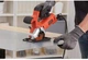 Пила дискова мережева BLACK+DECKER, 400 Вт, діаметр диска 85х10 мм, 3600 об/хв, міні циркулярна, вага 2.6 кг (BES510) - зображення 5