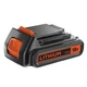 Дриль-шурупокрут BLACK+DECKER, безударний, 18 В, 1.5 Аг, 40 Нм, 360-1400 об/хв, патрон 10 мм швидкозатискний, кількість швидкостей - изображение 2