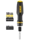 Викрутка - набір DeWALT "FULL FIT Telescoping", з бітами 10 шт: біти 25 мм: SL3, SL6, PH1, PH2, SQ2; біти 50 мм: SL3, SL6, PH1, - изображение 2