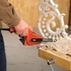 Напилок електричний BLACK+DECKER 350 Вт, розмір стрічки 451х13 мм, швидкість стрічки 900-1600 м/хв, розмір підошви 130х13 мм, вага - изображение 6