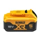 Акумуляторна батарея DeWALT, 18 В, 5 Аг, година заряджання 50 хв, вага 0.65 кг. Літій-іонна (DCB184) - зображення 4
