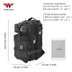 Рюкзак YAKEDA 26L Dual-Compartment - спортивный туристический рюкзак для путешествий и ежедневного использования - изображение 2