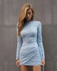 Жіноча сукня блакитний 40-42 1557/390 - изображение 4