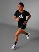 Спортивная футболка для бега женская Adidas Run It Tee IL7227 XS Black (4067887738330) - изображение 9