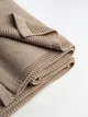 Хлопковый плед Leglo Almond - 160x200 - изображение 6