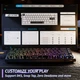 Клавиатура ATTACK SHARK X68 HE Black-Contour Line, 65%, RGB, Outemu Jade White Magnetic, 8KHz, USB-C | Геймерская - изображение 9