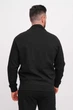 Кофта на замке спортивная K.O.R 3799 Черный (black) 3XL - изображение 3