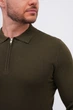Джемпер поло трикотаж K.O.R 35166 Кофейный (№2 coffee) 3XL - изображение 6