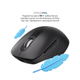 Компьютерная мышь OfficePro M265B Wireless/Bluetooth Silent Click Black - изображение 8