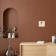 Деревянная плоская 2D табличка WiFi с полями для названия сети и пароля 10х10 см. Коричневый - изображение 6