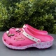 Жіночі кроксі класік Барбі Crocs Barbie Classic Clog Electric Pink (39-40, рожевий) - зображення 6