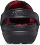 Дитячі крокси утеплені Crocs Kids’ Classic Lined Buffalo Check Clog Black (34/35, чорний) - изображение 4