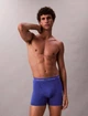 Мужские трусы боксеры Calvin Klein набор 5 штук синего цвета размер S - изображение 3