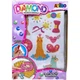 Алмазні стікери (стікери із клейкими основами, кілька пачок алмазів, посудина, стилус, квадратик воску) в коробці - зображення 1