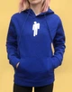 Худі Billie Eilish синє Розмір M - зображення 1