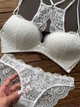 Комплект з мереживною спинкою, бiлий, XL(85B) - зображення 3