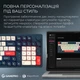 Клавіатура GamePro Asgard Drakkar Keychron Super Red Switch Wireless/Bluetooth/USB UA Blue (MK305BL) - зображення 2