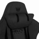 Геймерське крісло Hell's Chair HC-1013 Black тканина - изображение 5