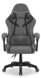 Геймерське крісло Hell's Chair HC-1007 Grey Black - изображение 2