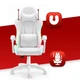 Геймерське крісло екошкіра Hell's Chair HC- 1000 White LED - изображение 8